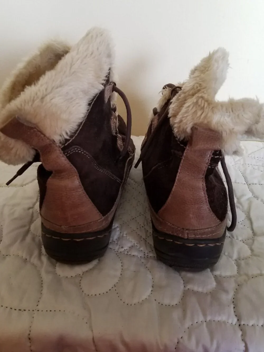 BareTraps brown suede